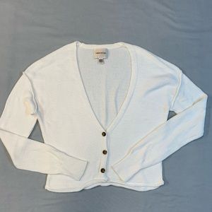Industry Republic Clothing womens cardigan sweater ivory size XS